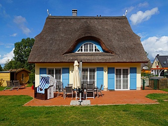 Terrassenansicht von  Ferienhaus Amy