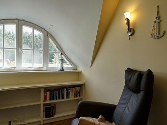 Arbeits- und Leseecke im Dachgeschoss im  Ferienhaus Amy