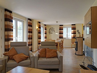 Das Erdgeschoss von Ferienhaus Amy